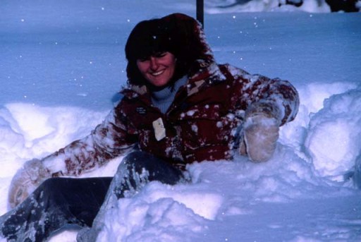 Making a Snow Angel