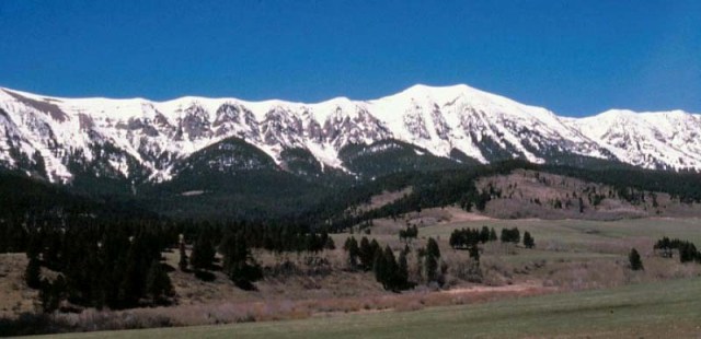 The Bridger Ranges, Bozeman, Montana