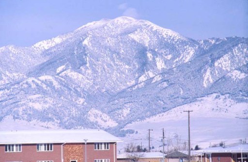 The Bridger Ranges, Bozeman, Montana