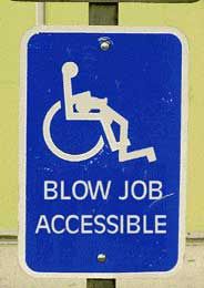 Funny Sign - Blow Job