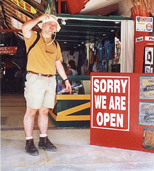 Funny Sign - Sorry We Are Open